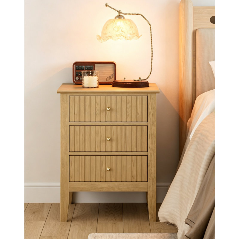 35 cm W Bedside Table