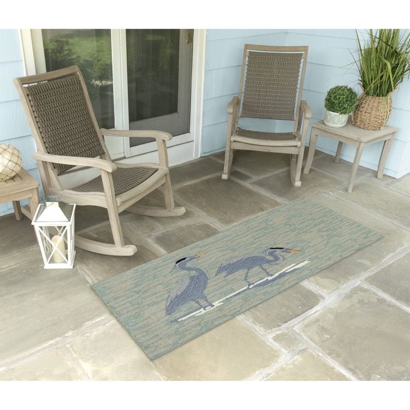 Sandiacre No Pattern And Not Solid Color Kitchen Mat, Runner 2' x 5'