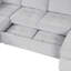 Canapé-lit modulaire Ustyle avec lit escamotable et salon. , Type-C. Tissu chenille. Spacieux pour le bureau personnel et le travail. Chaise longue grise, type C, tissu, usage de bureau gris-1100854303