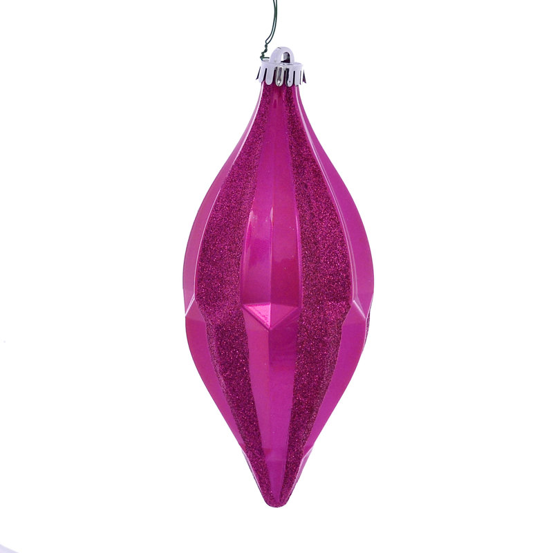 Ornement de Noël 10 po, Fuchsia