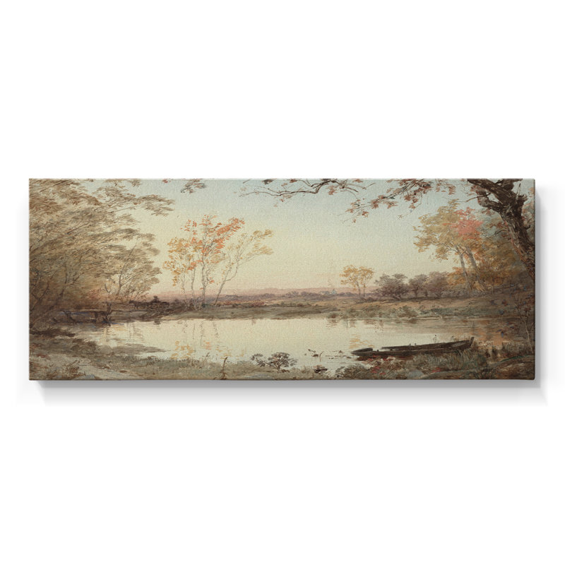 Série nautique-CDI - Toile tendue avec châssis - Prêt à accrocher, H 20 po x l 50 po