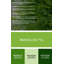 "Watercolor Botanical 68", art mural sur toile verte-1829328544