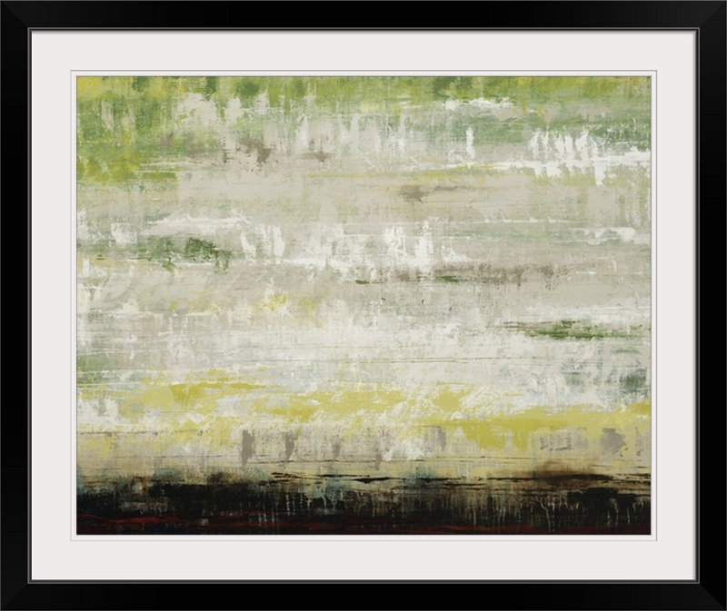Longinidis Ethos I Joshua Schicker, reproduction d'art, H 24 po x l 28 po x P 1 po, Cadre noir