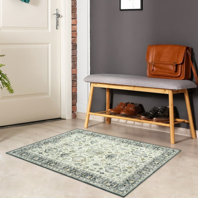 Tapis Dalhia avec envers antidérapant