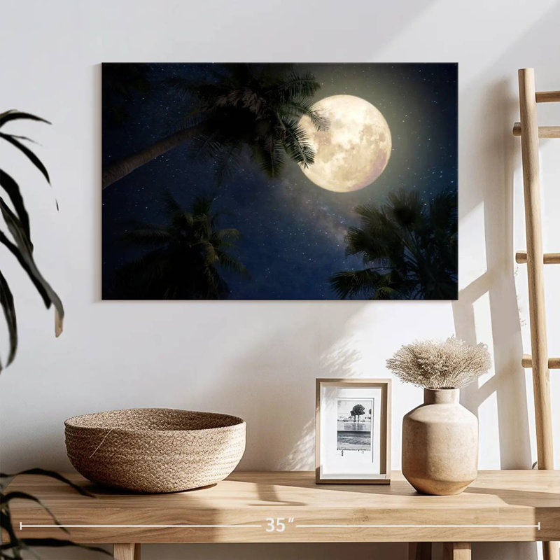 Oberle Tropical Moonlight, 30" H x 45" W