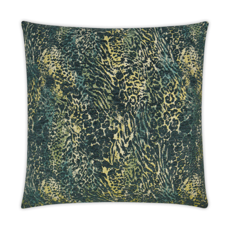 Jumanji Pillow Cover & Insert, Square 24", Mirage Animal Print