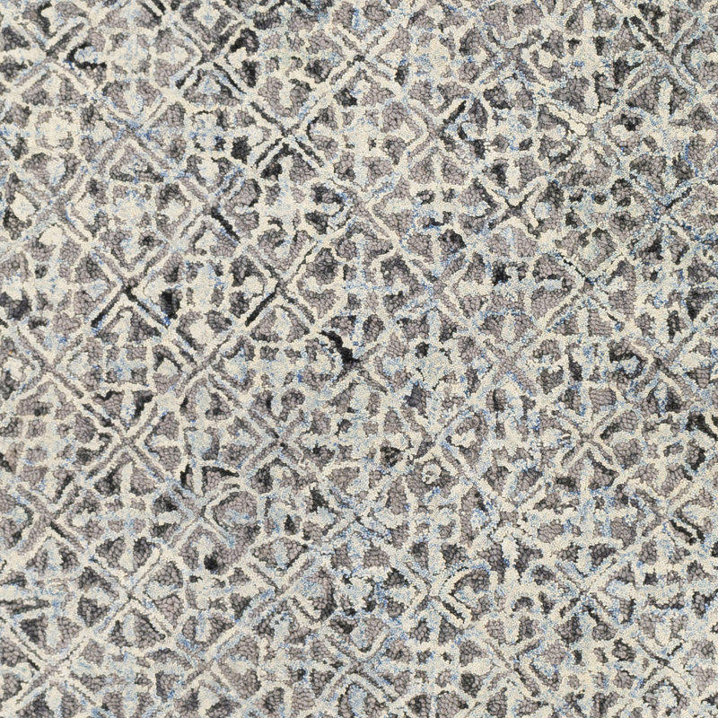 Avon Hand Tufted Wool Oriental Area Rug, Rectangle 8' x 10'