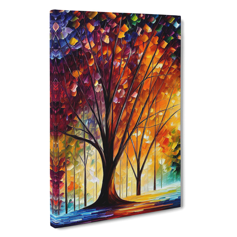 Portrait Of A Tree No.1 - Wall Art, Wrapped Canvas, 50cm H x 35cm W, No Matte