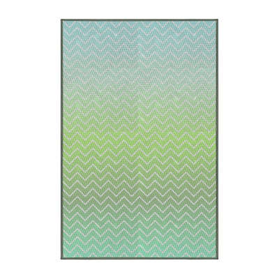 Tapis gris / vert Oswaldo