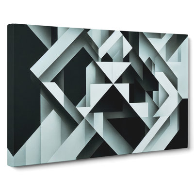 Fascinating Modern - Wrapped Canvas