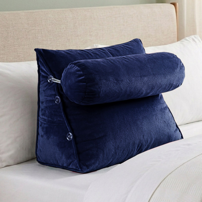Housse et insert de traversin , Bleu marine