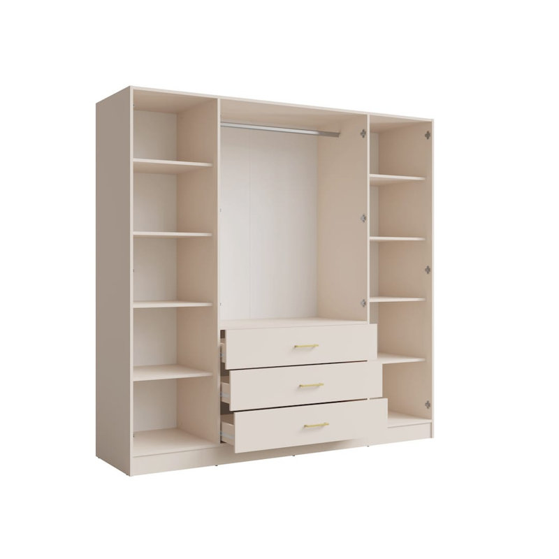 Blasien 4 Door Wardrobe