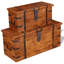 Storage Chest Decorative Storage Box with Lock for Bedroom Solid Wood-311471241