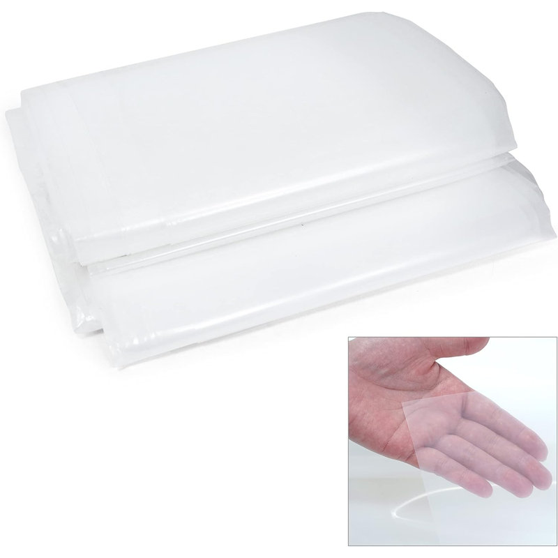 Toile de serre en plastique 6 mil Fencer Wire, H 0,01 po x l 336 po x P 192 po