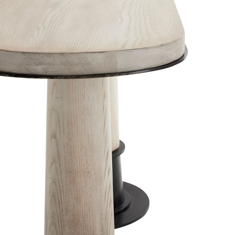 Kamile 53.5'' W Solid Wood Console Table