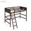 Lit mezzanine simple en bois massif avec ajout de qualité-421229011