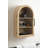 Wood Arched Cabinet for Wall Storage-876037364