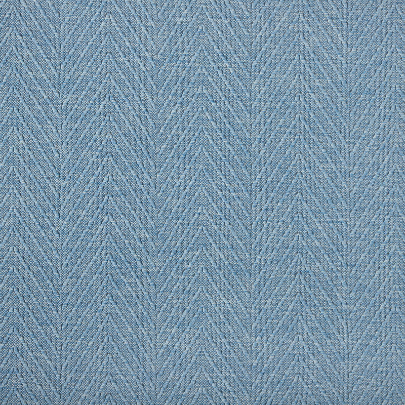 Tapis bleu uni texturé à motif de chevrons Town & Country Country, Tapis de couloir 2 pi 5,5 po x 10 pi 2,1 po
