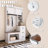 Modern Hall Tree With Bench, Coat Rack And Drawers-1663507279