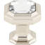 Crystal Emerald 1 1/8" Length Geometric Knob-926718686