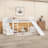 Twin Wood Loft Bed With Slide, Storage Stair & Laddder, Convertible Design-2124725487