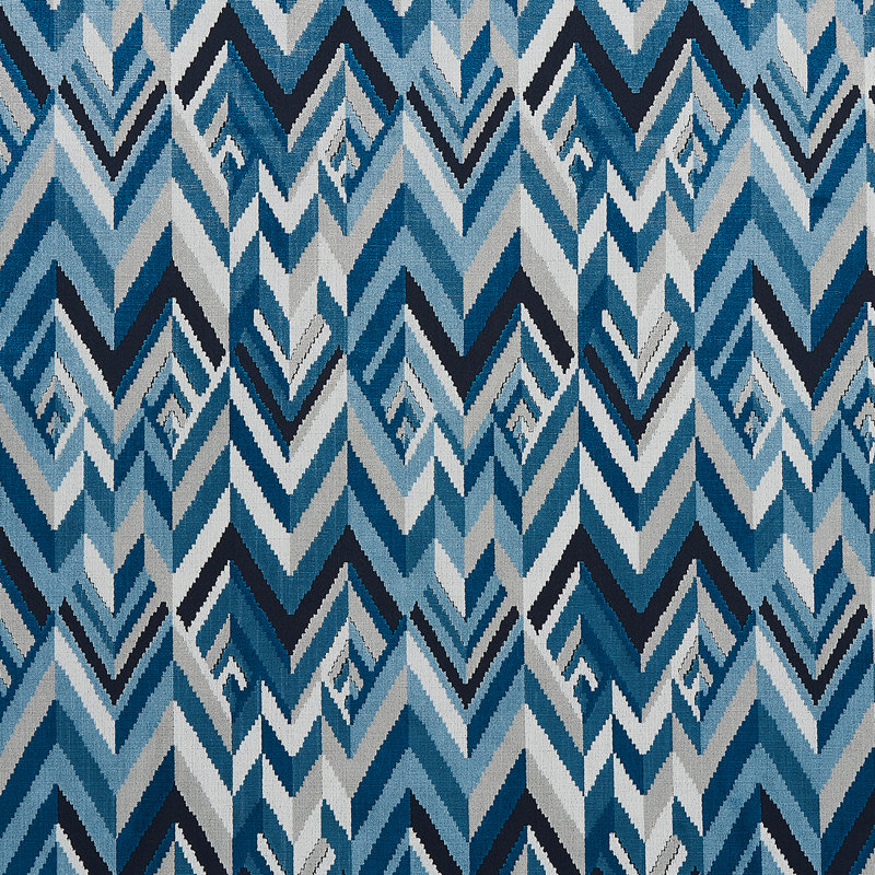 Taylor Velvet Fabric, Lapis