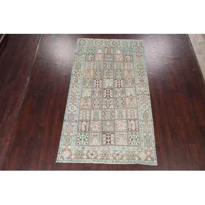 Mueez One-of-a-Kind 5'4" X 9'5" Wool Area Rug in Multicolor
