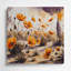 «Southwestern Plants Desert Wildflower 164», art mural en métal beige-1668134579