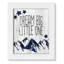 Adhésif décoratif «Dream Big Little One»-47841064-47841056