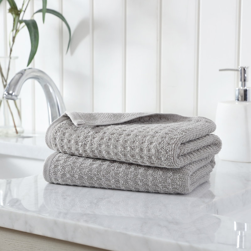 Northern Pacific Hand Towel Set, Gray