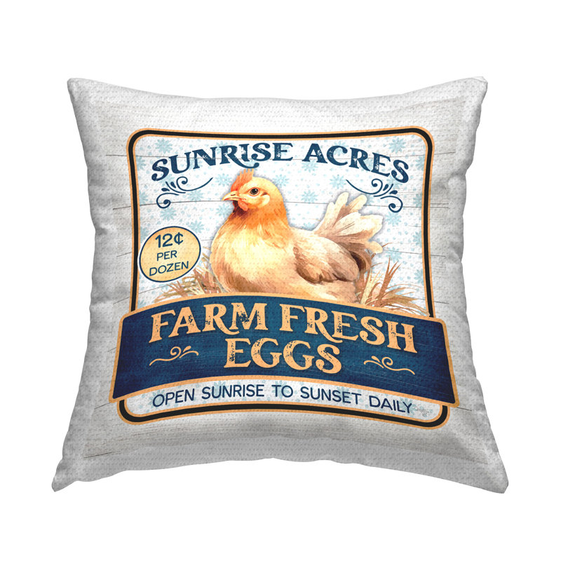 Coussin extérieur Farm Farm Eggs