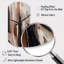 Horloge murale brune Meher-1598026818