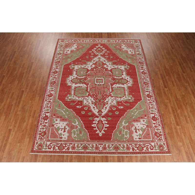 Tapis géométrique turc 9 x 12