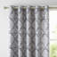 Aztec Geo Lined Eyelet Curtains-86685781-86685787