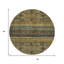Tapis rond lavable intérieur 8 pi