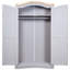 Bartz 2 Door Solid Wood Wardrobe-1643225096