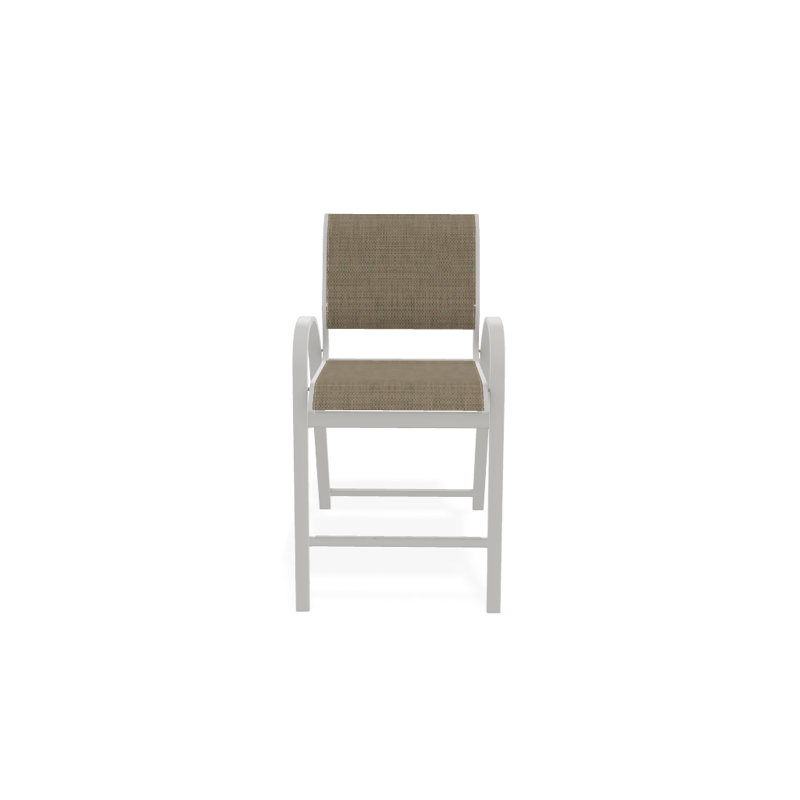 Tabouret de bar 42 po Holna, Newport, Neige texturée