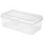 Contenant de boîte de rangement empilable en plastique Sterilite-544570439-544570434-544570435