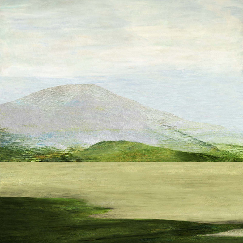 Tranquil Terrain Print by Lori Dubois, 31" H x 31" W, No Frame