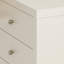 Ensemble de chambre de bébé convertible 5 en 1 et commode 6 pièces Santorini-120189293