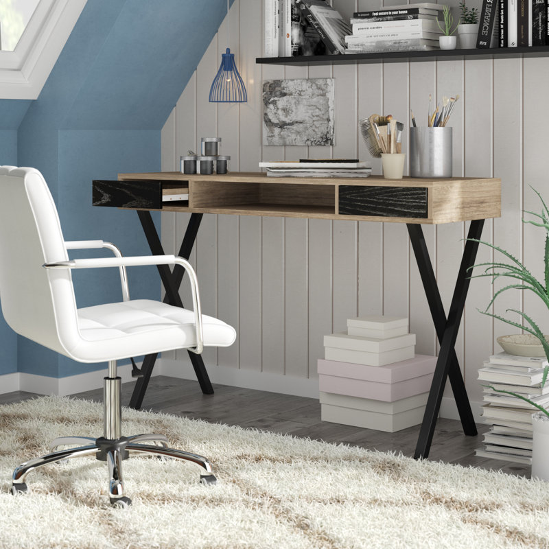 Sarah Solid Wood Base Writing Desk