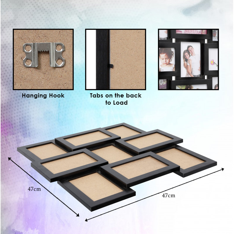 Lach Matte Picture Frame, Black