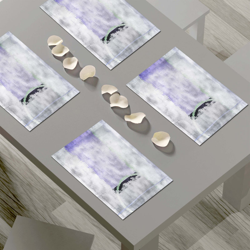Napperon abstrait en polyester