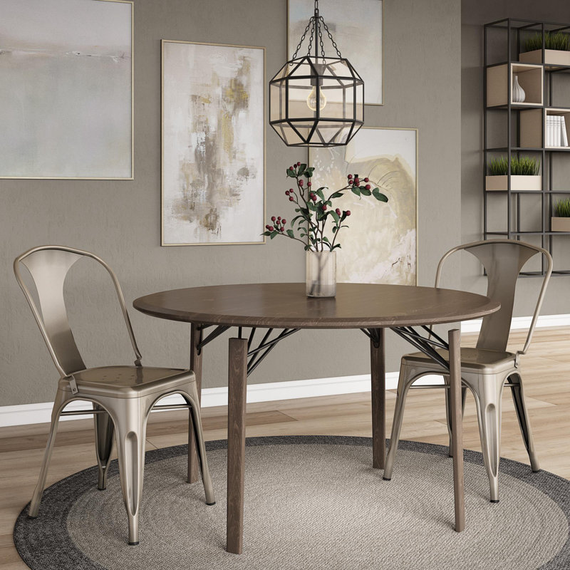 43.18cm H Slat Back Stacking Side Chair in White, Gunmetal Grey