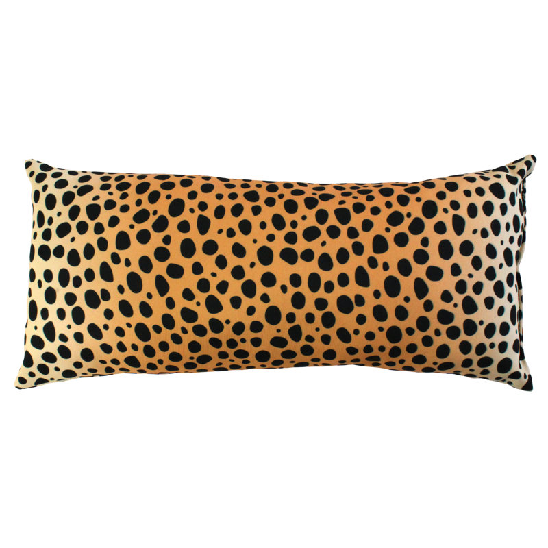 Housse de coussin rectangulaire et insert en polyester Emer, Naturel