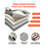 Large Area Rug Anti-Skid and Tear-Resistant Floor Mat