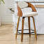 Tabourets pivotants en similicuir de 26 po avec repose-pieds Kovacs-132490807-132490813