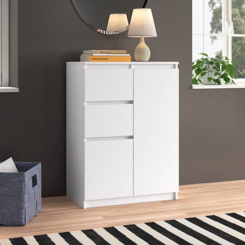 Spacek 70 cm W Chest of 2 Drawers, Artisan oak