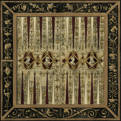 Petit petit plateau de jeu antique II (P) par Vision Studio - impression sur toile tendue
