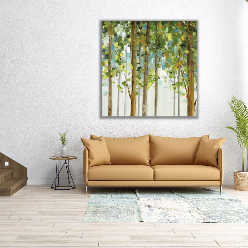 «Forest Study II», reproduction d'art sur toile, H 24 po x l 24 po
